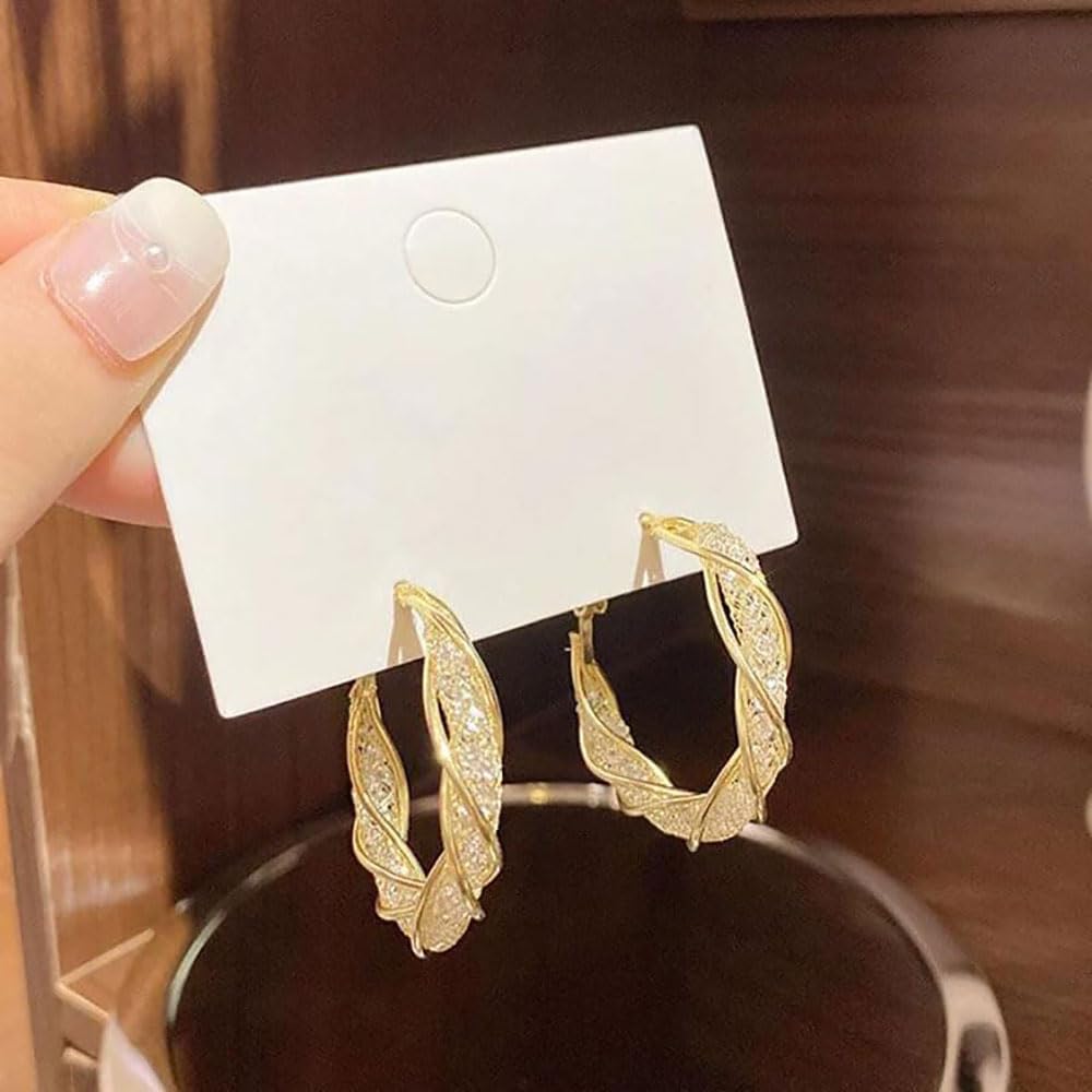 Lymphatic Activity Hoop Earrings, Lymphvity Germanium Earrings, Acupressure Slimming Earrings, Hoops Earrings, Lymphvity Germanium Earrings Lymphatic Drainage Earrings (Gold+Silver)