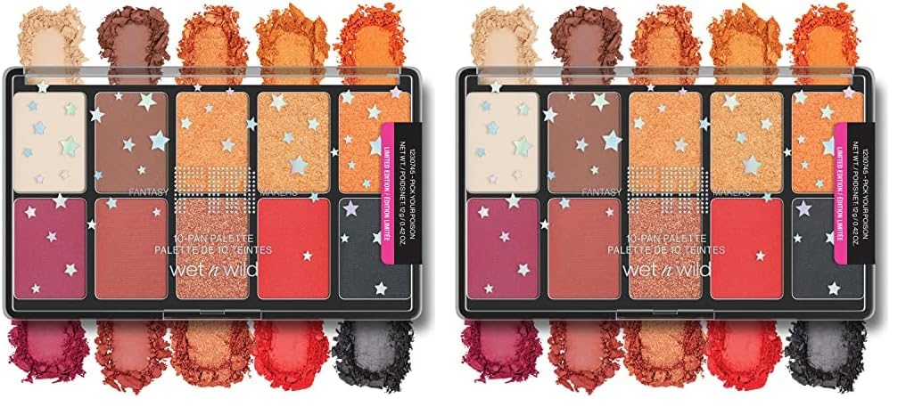 wet n wild Fantasy Makers Halloween 10 Pan Palette Pick Your Poison (Pack of 2)