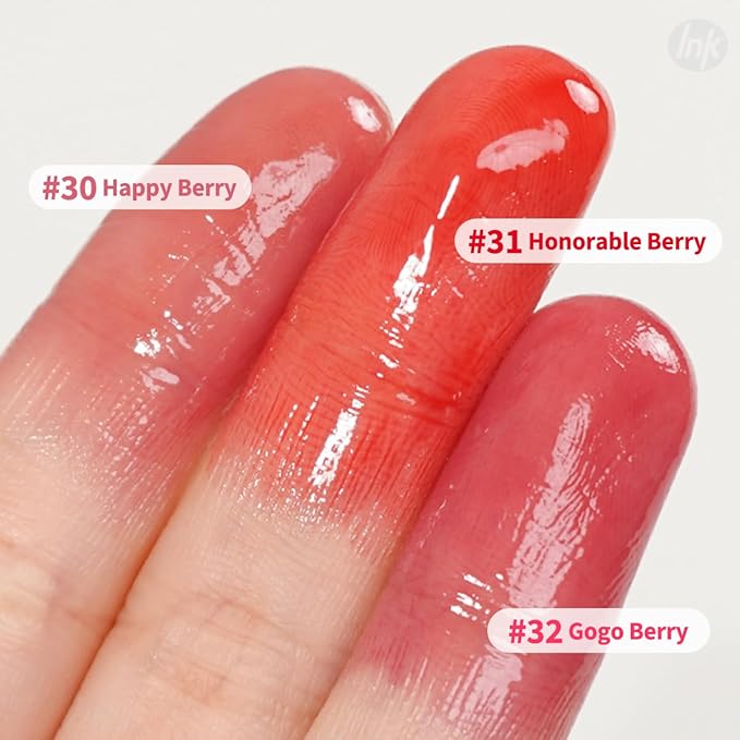 Peripera Ink Mood Glowy Tint | Lip-Plumping, Naturally Moisturizing, Lightweight, Glow-Boosting, Long-Lasting, Comfortable, Non-Sticky, No White Film (031 HONORABLE BERRY)