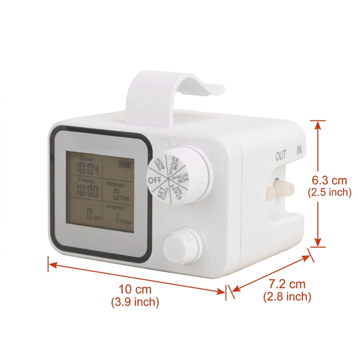 Automatic Watering System, Programmable Plant Watering Devices with LCD Display for Indoor Houseplants, Smart Drip Irrigation Kit Supports Up to 15 Plants Automatic System