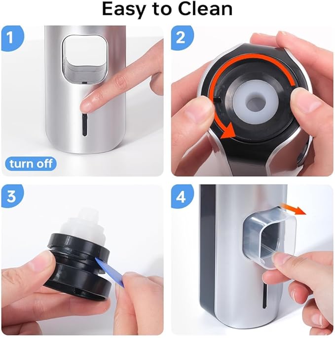 Automatic Toothpaste Dispenser Wall Mounted - Hands-Free Toothpaste Squeezer with 3 Speed Settings, 2 Toothbrush Holders & Strong Adhesive - Smart Bathroom Organizer for Kids and Adults