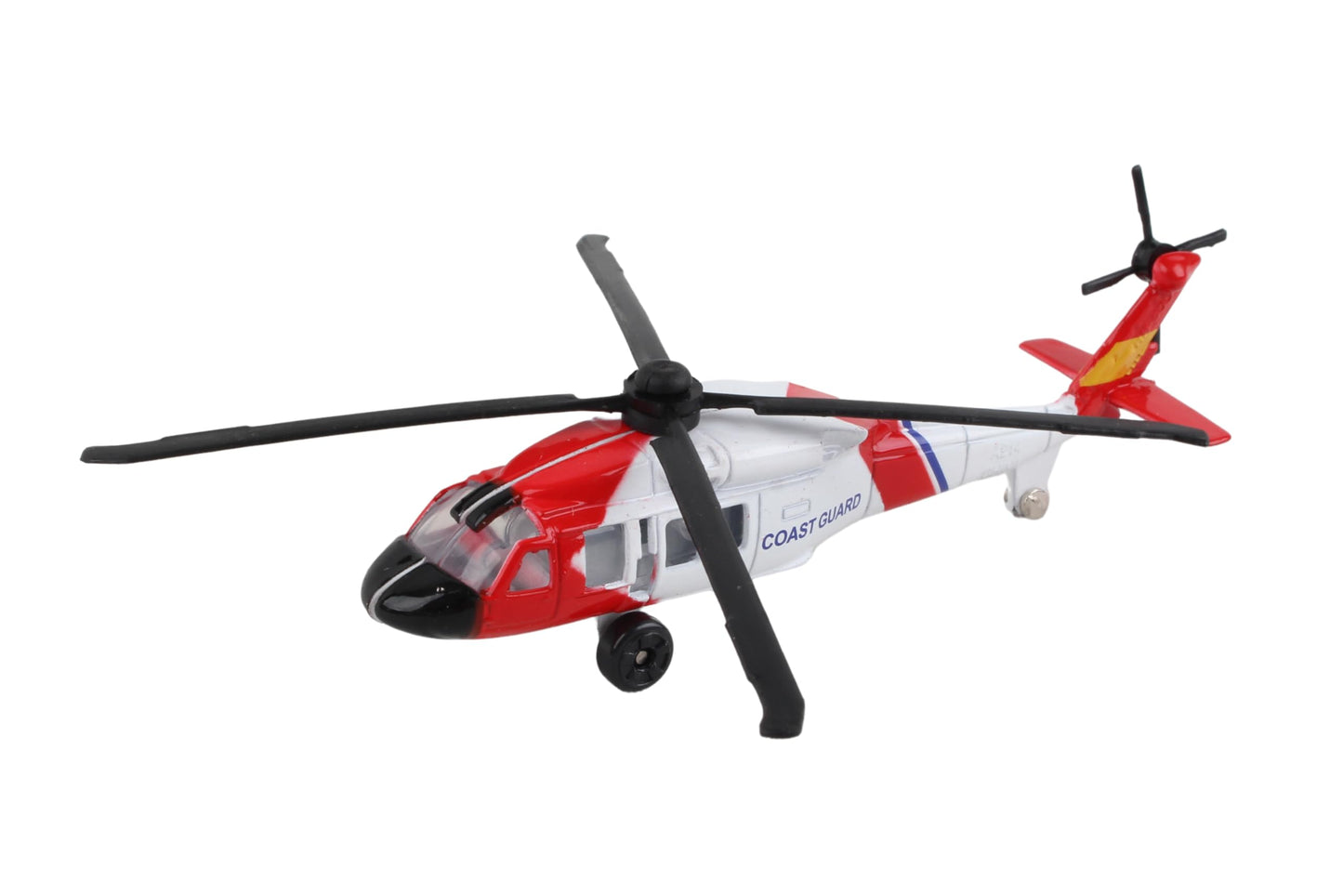 Daron Worldwide Trading Runway24 Coast Guard Helicopter, Black, Red