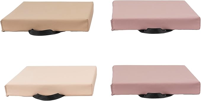 Factory Direct Partners Softscape Toddler, 12" Square, 4-Piece-Teddy Floor Cushion
