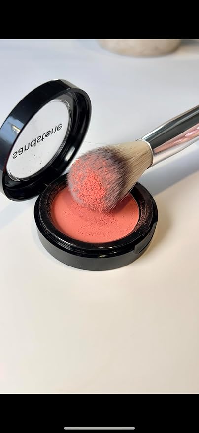 Sandstone Scandinavia Big Crush Blush – Hypoallergenic smooth powder blush for cheeks. Ultra fine color pigmentation and silky smooth texture - lightweight - blendable - lasts all day