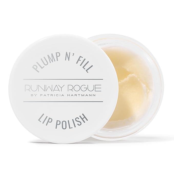 Runway Rogue Plump N’ Fill Lip Polish, Exfoliating Lipcare Scrub for Smooth, Soft Lips, 3.35 Ounces