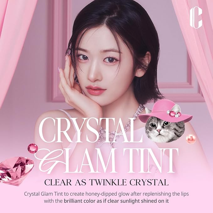 CLIO CRYSTAL GLAM TINT (015 GROOMING PEACH OPAL)