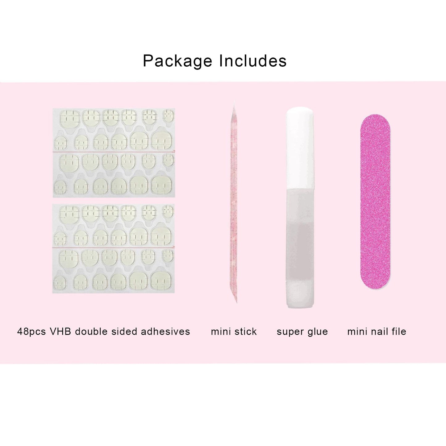 150 Pcs Almond Press on Nails - White Gradient Press on Nails Almond Acrylic Nails Nail Set Stick on Nails Nail Tips Almond Shape White Press on Nails for Gift