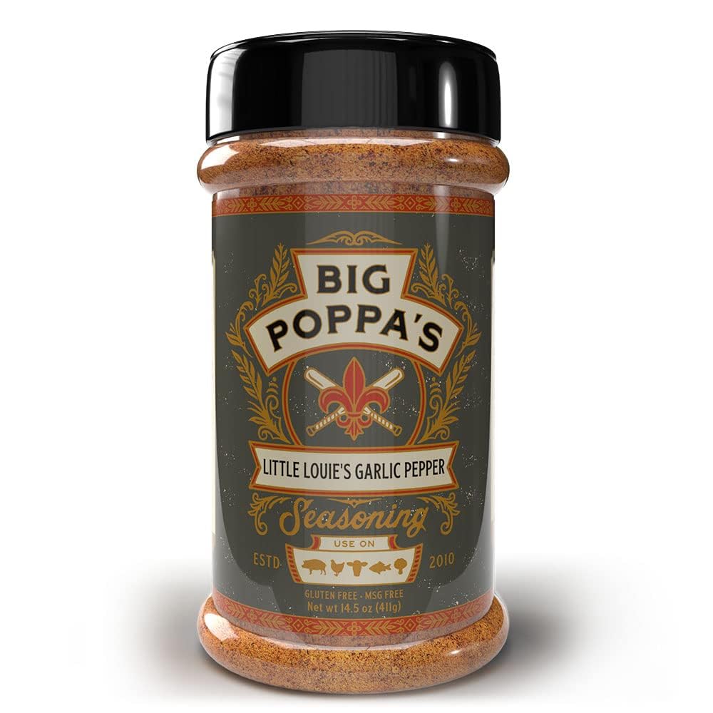 Big Poppa’s Essentials BBQ Sampler Set – 5 Fan-Favorite Seasonings Rubs for Steak, Chicken, Pork & Veggies – Balanced, Bold Flavor to Try Before You Commit – Grilling, Roasting & Smoking (5-Pack)