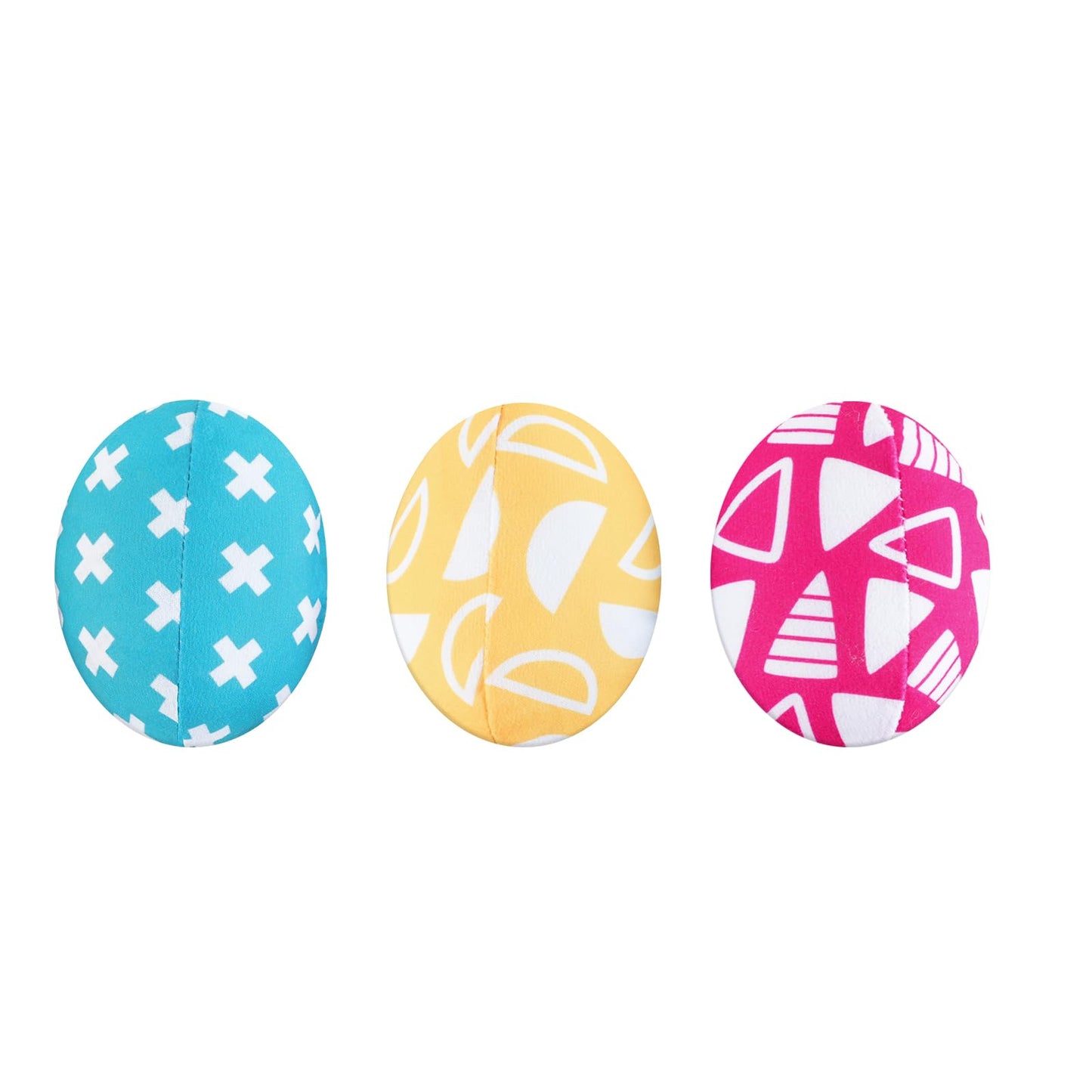 Tayerop The Replacement Balls (for Mamaroo Swing) Offer More Interaction and Reversible Ball Options to Complement The Multi-Coloured with MamaRoo Cradle in a Set of 3 Balls ﻿