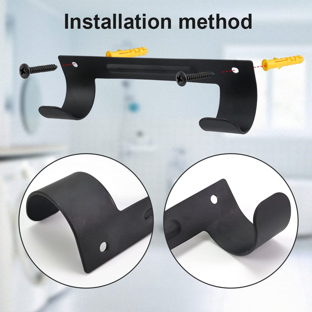Ironing Board Hanger Wall Mount Ironing Board Holder Organizer Wall Rack for Laundry Rooms Storage Rack Hanging Shelf Hanger