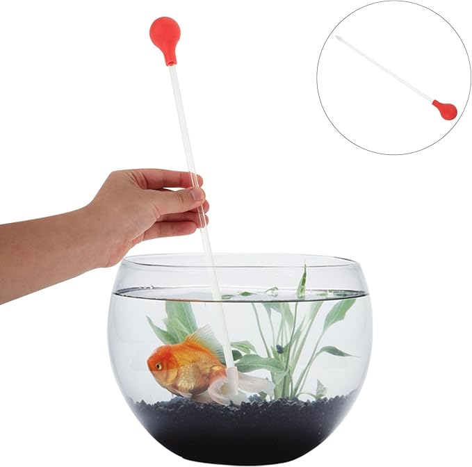SEWOART Coral Feeder with Soft Head Manual Cleaner for Fish Tank Aquarium Excreta Precise Tool for Coral and Water Plants