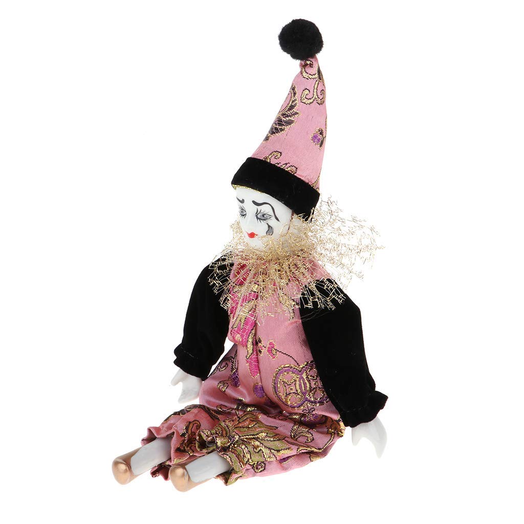 FRECI Clown Doll Clown Man Doll Halloween Decoration for Christmas, Birthday Gift 9inch - B