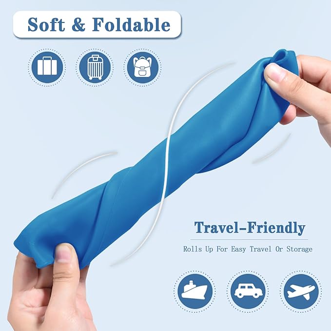 Silicone Adult Bibs with Crumb Catcher, Washable and Adjustable Adult Bibs for Elderly Men Women Seniors