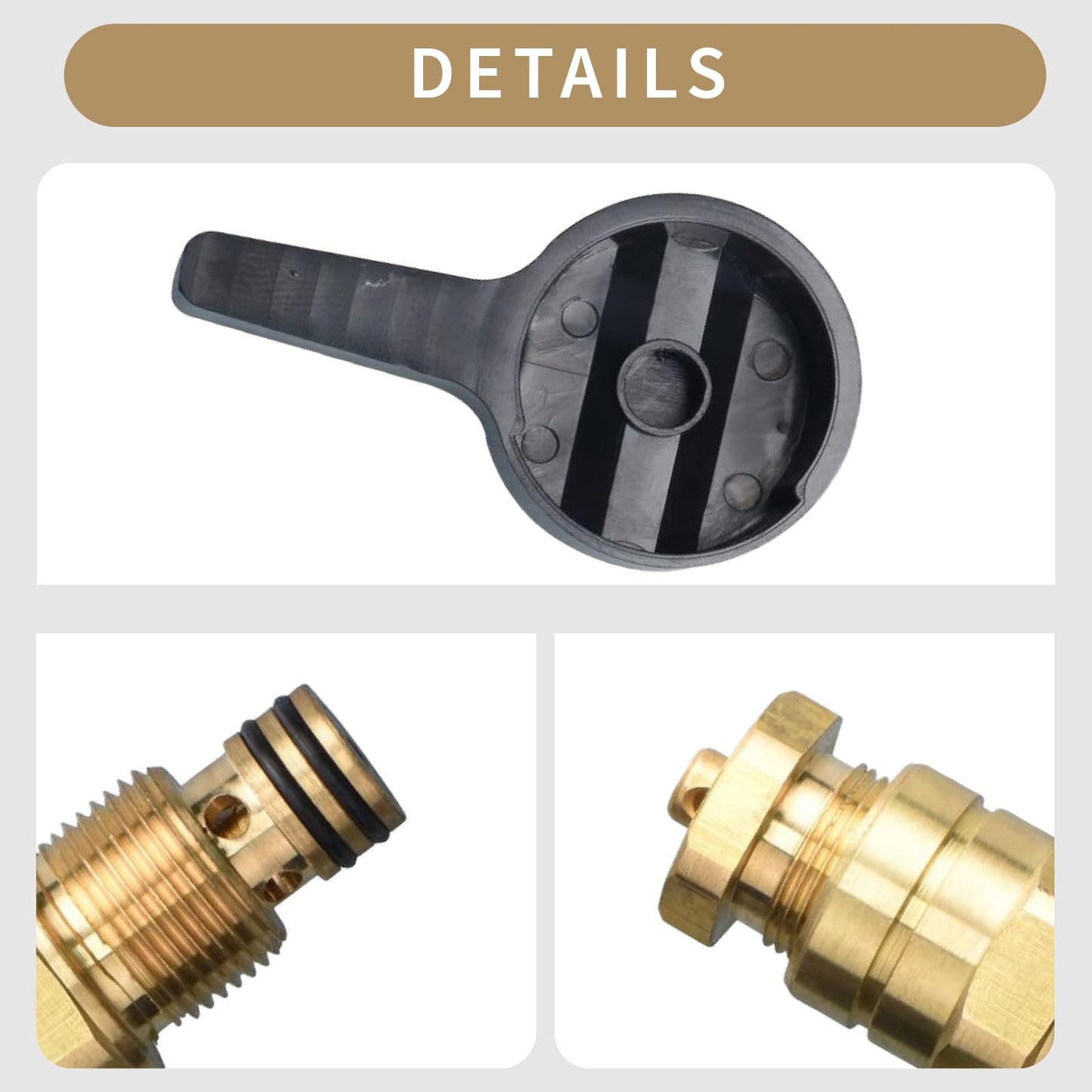 700258 Prime Spray Valve Kit Drain Valve Compatible with Titan 440/540/640/740/660 and SprayTech EPX Airless Paint Sprayers, Replacement Accessories