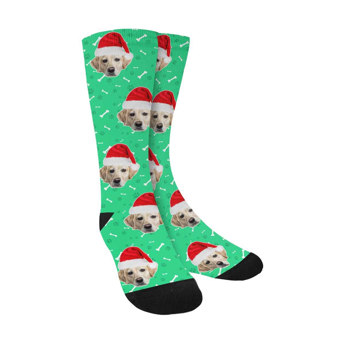 Custom Personalized Tie Dye Socks With Face - Funny Customized Socks for Men and Women Dog Lovers
