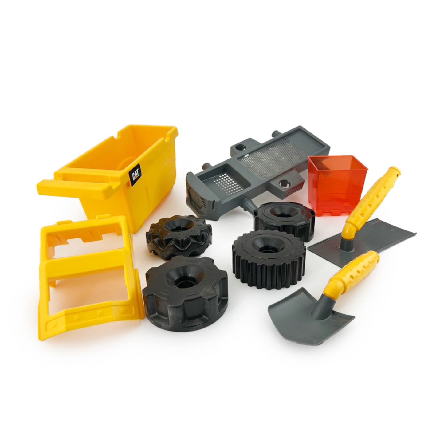 CAT Construction Toys, CAT Sandbox Construction, Dump Truck Sand Set with Sand Accessories, Ages 3 and up