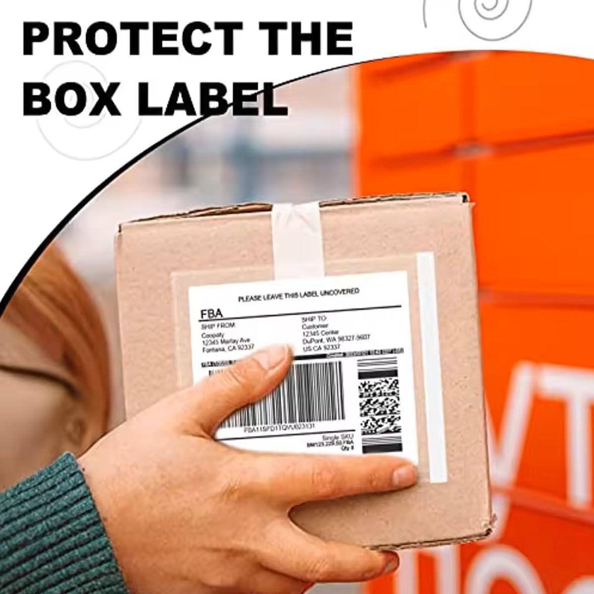 500PCS Packing Slip Pouches 9.5"x 13.4" Fit For 9.5"x 12" inch Packing List Envelopes,Self-Adhesive Mailing/Shipping Pouch Enclosed Bags for Packing Slips/Invoice/Labels Lettter Envelope Mailers