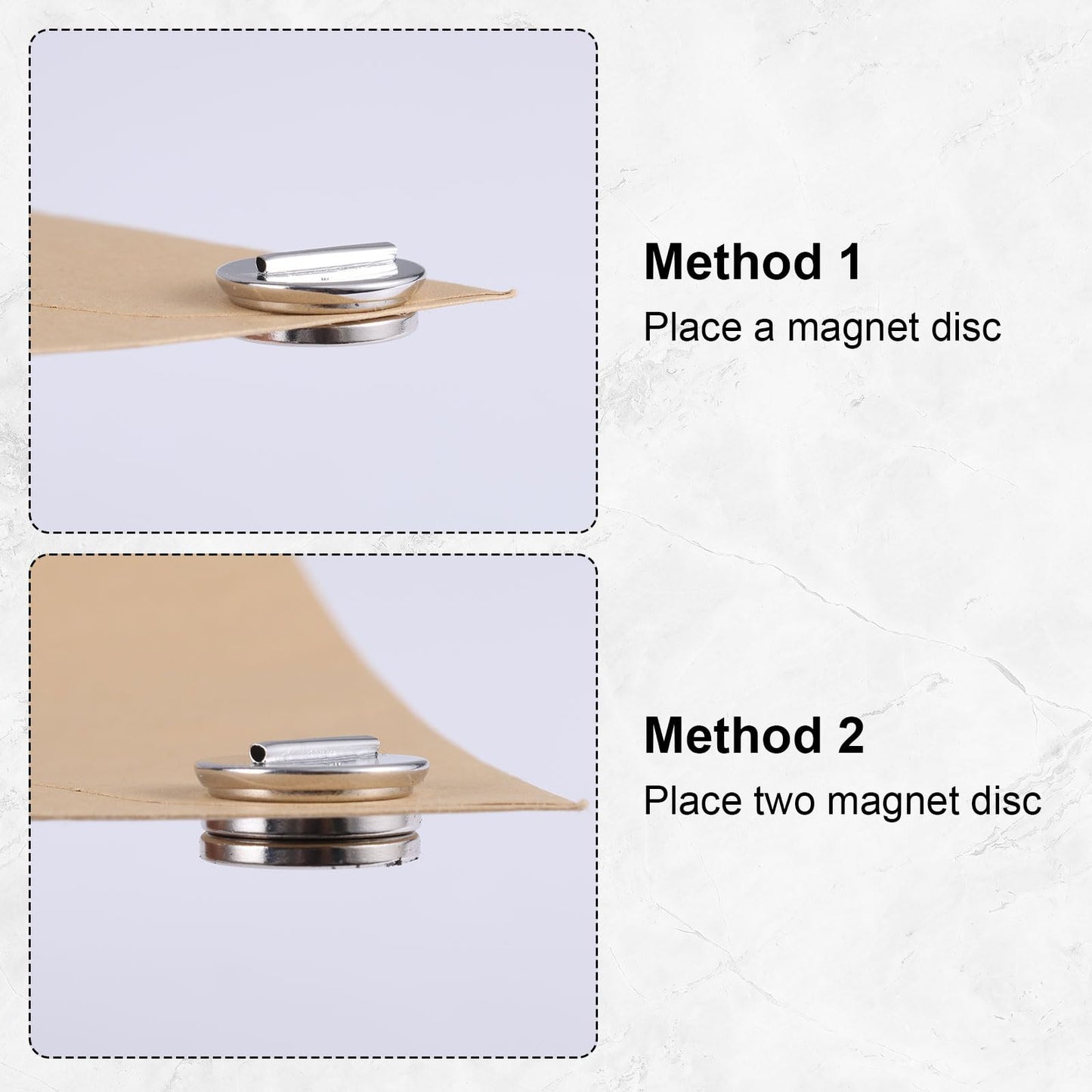 8 Pairs Mini Magnetic Pin Brooch Converters, Magnetic Clasps for Clothing Metal Pin Backs Almost Invisible for Hijab Scarf Shawls Thin Fabric