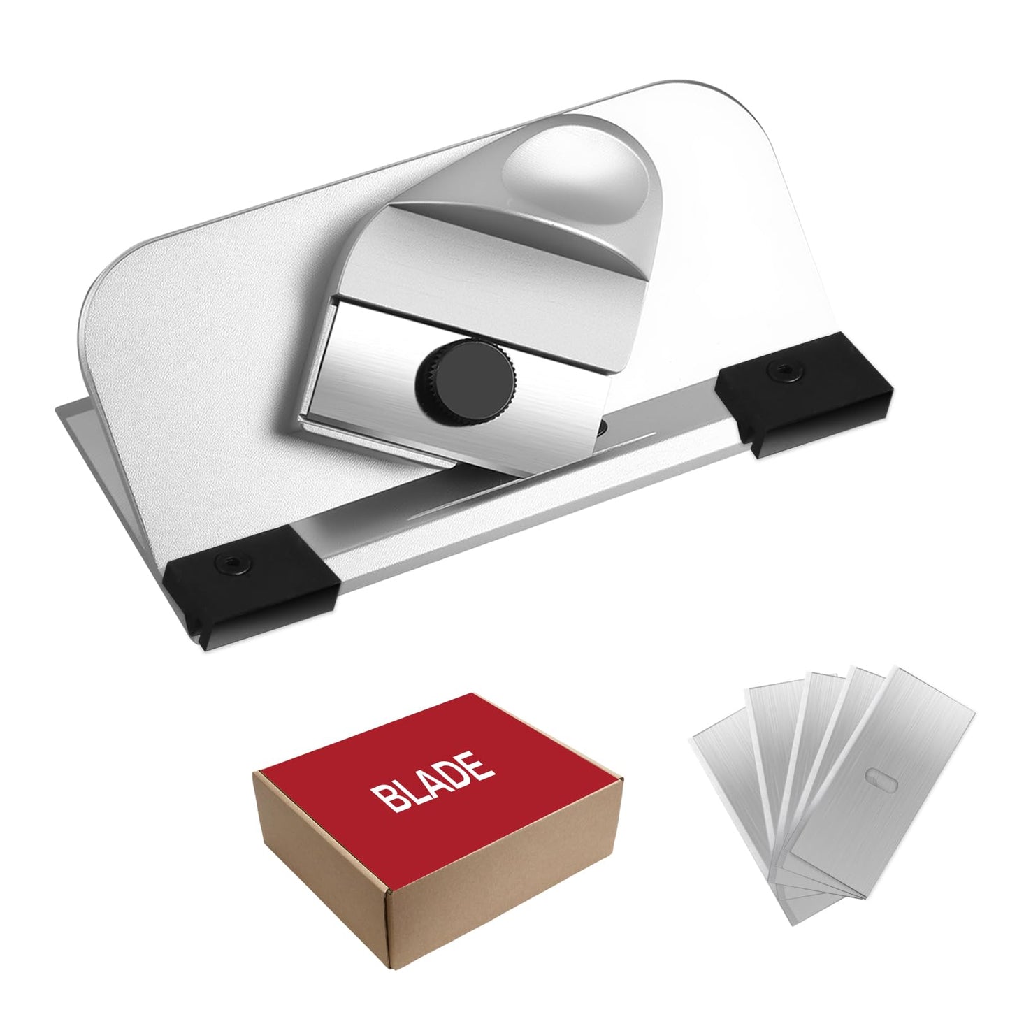 SCZS Retractable Mat Cutter for Framing, 45° Bevel Blade Mat Board Cutter Tool for Artwork, The cutting depth can reach up to 3mm,For cutting foam boards, plastic boards, Artistic photos.