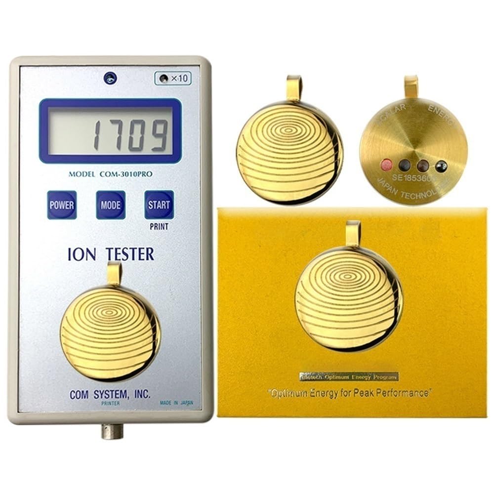 DYFUHO Wave Protection Terahertz Shield Defense Necklace,Terahertz Cosmic Energy Protection Necklace,Gold Color