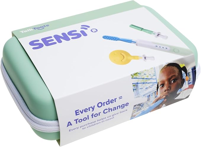 TalkTools Rechargeable Sensi - Sensory Therapy Tool for Speech and Feeding, Autism Sensory Products, ADHD Tools, Speech Therapy Gifts for Autism Children