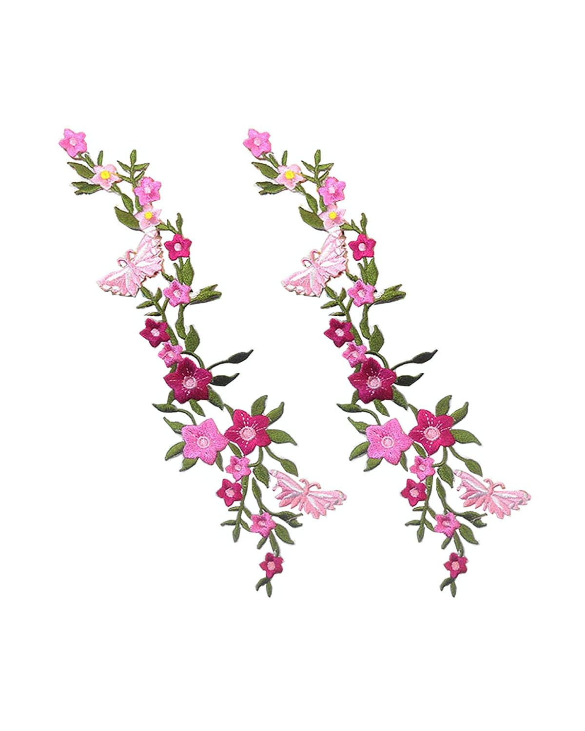 ZENG Iron on Patches for Clothing,Sew On/Iron On Patch Applique for Clothes, Dress, Hat, Jeans, DIY Accessories