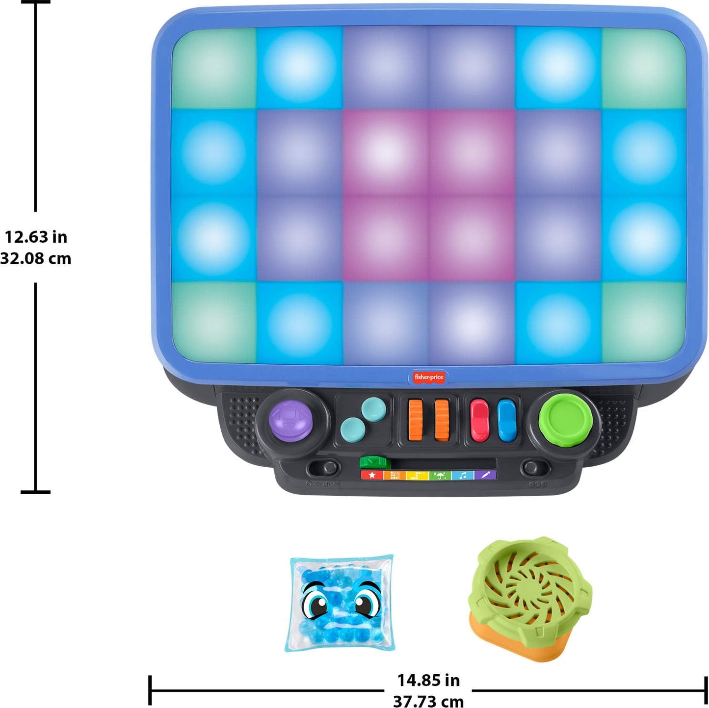 Fisher-Price Learning Toy Sensory Bright Light Station, Activity Table with Games Music & Sounds for Preschool Kids Ages 3+ Years (Amazon Exclusive)