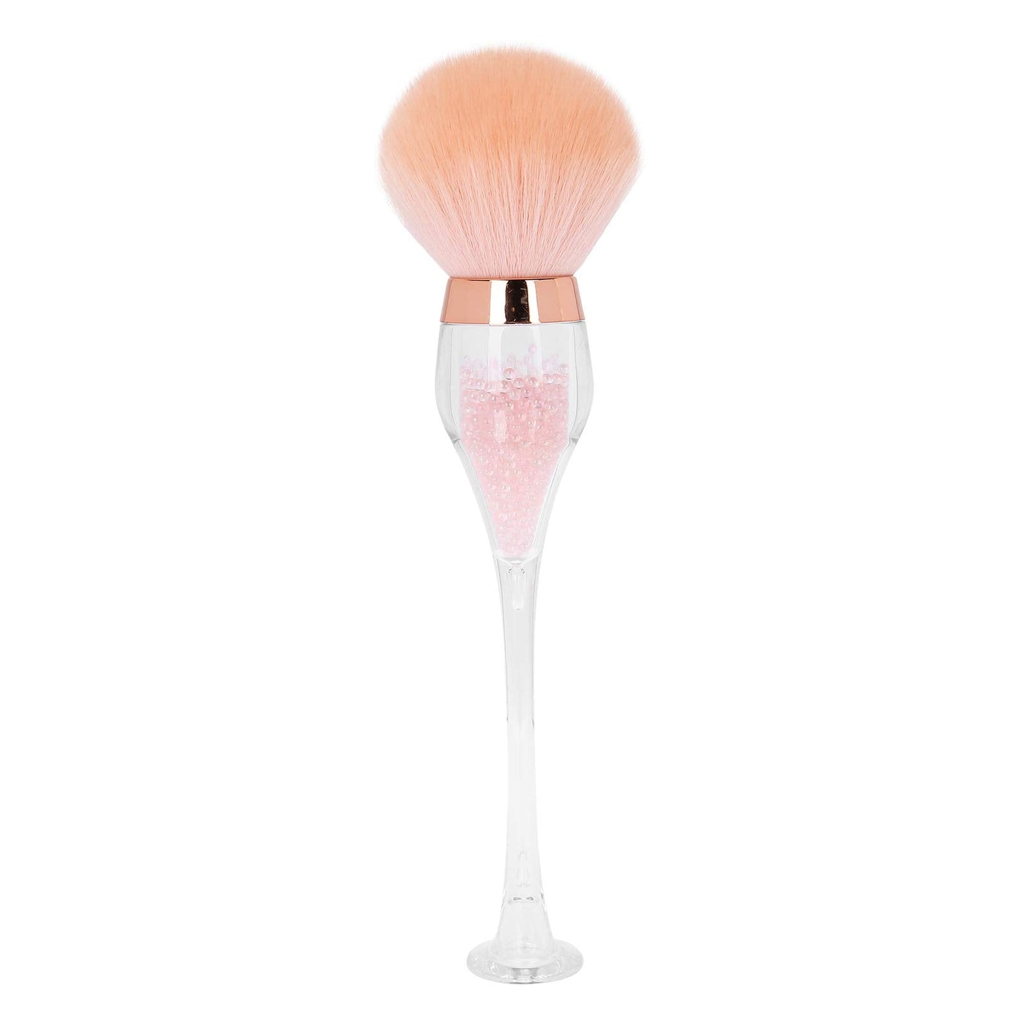 Professional Nail Art Dust Removal Brush, Nail Dust Removal Brush, Portable Blusher Loose Powder Brush Manicure Tool Powder Brush Makeup Brush