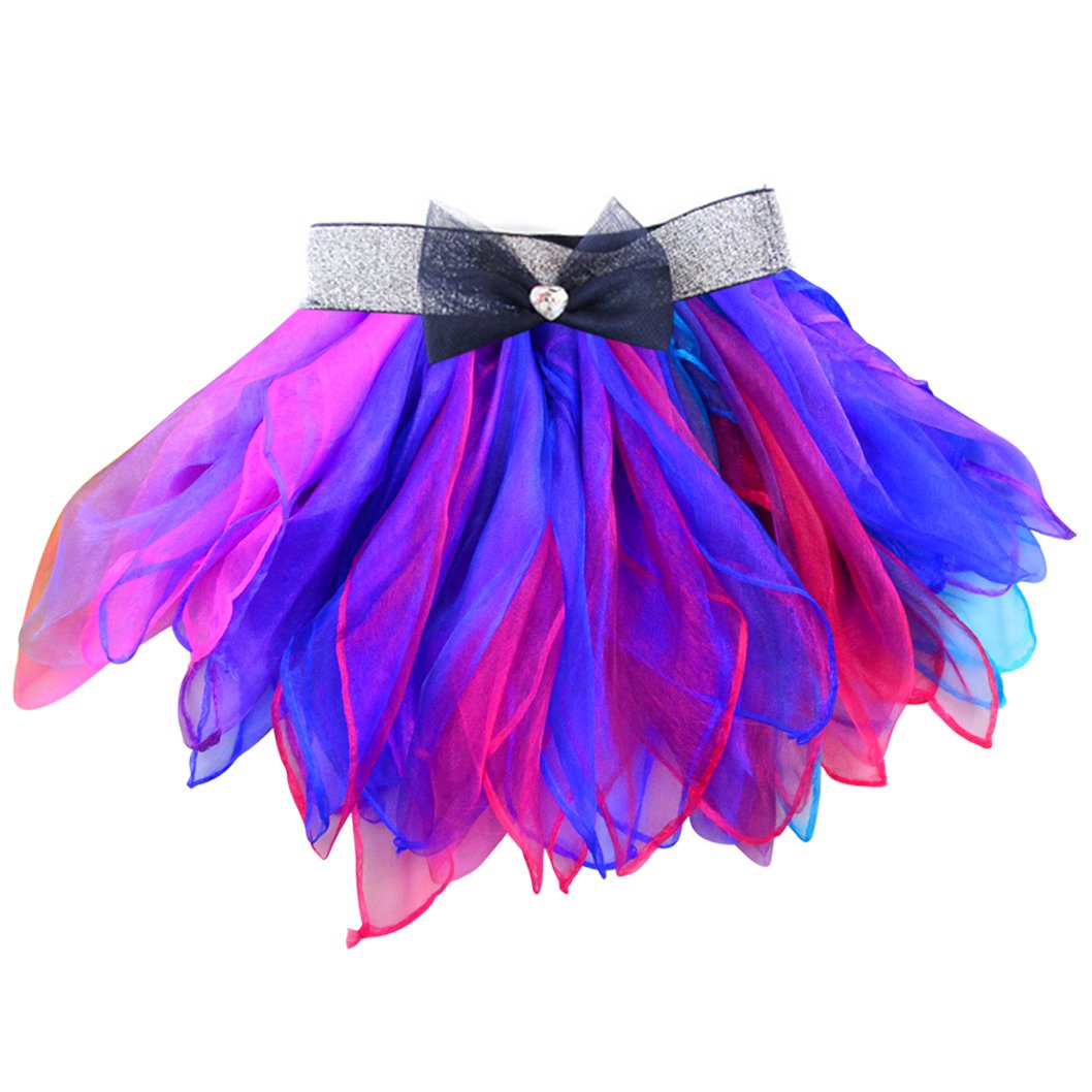 Wobe 30pcs Dance Scarves Square Juggling Scarf Magic Scarves, Magic Tricks Performance Props Accessories Movement Rhythm Band Scarf 24 by 24 Inches Random Graduated Colors Handkerchief