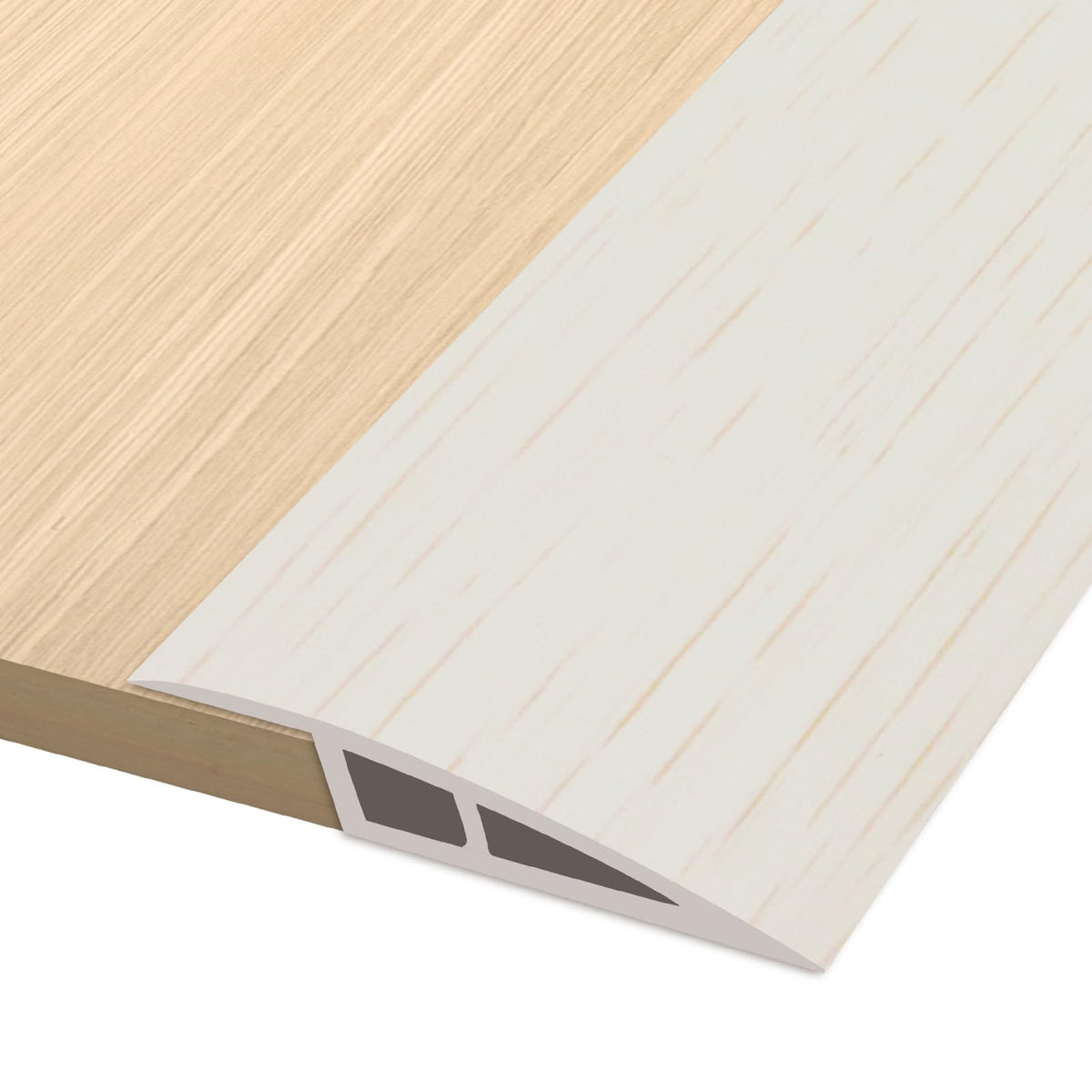 Vinyl Door Threshold Flooring Transition Strip Self Adhesive Carpet Edging Strip for Laminate Doorway Edge Threshold from 3 (10 Foot)