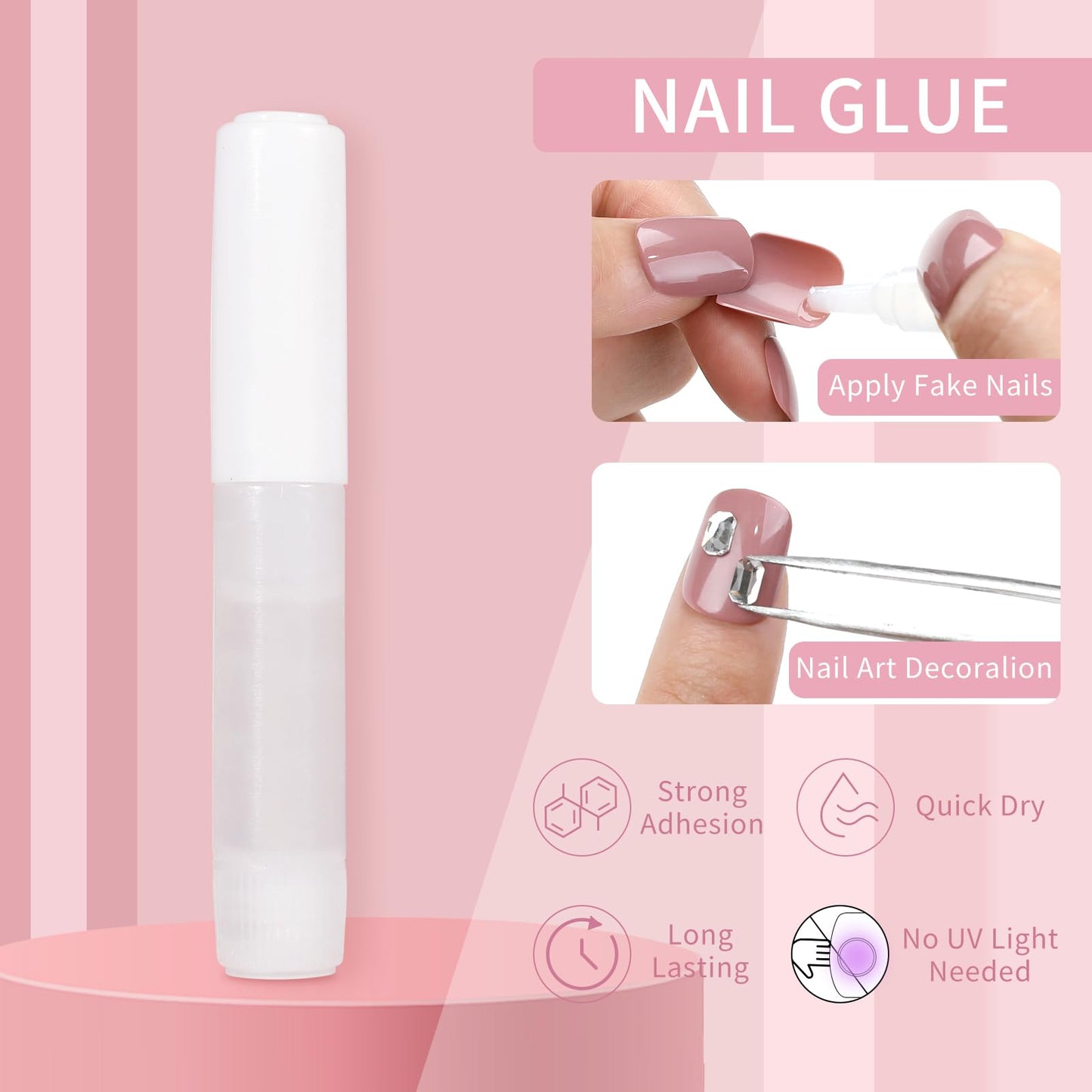 Cat Eyes Press On Nails,12 Sizes - 24 Pcs Soft Gel Dark purple Medium Coffin Fake Nails Kit with Nail Glue,Reusable Stick On False Nails for Women and Girls (Skycloud Cateye Dark purple) SK0705