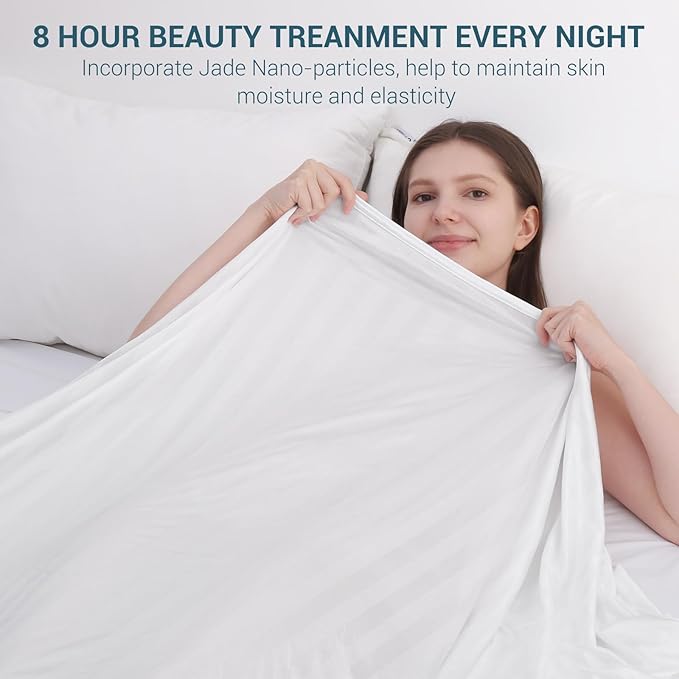 Elegear Revolutionary Cooling Throw Blanket, Absorbs Heat to Keep Body Cool for Night Sweats, Double Sided Arc-Chill3.0 Cool Fiber Q-Max>0.5, Lightweight Summer Cold Blankets Sleeping 51" x 67"