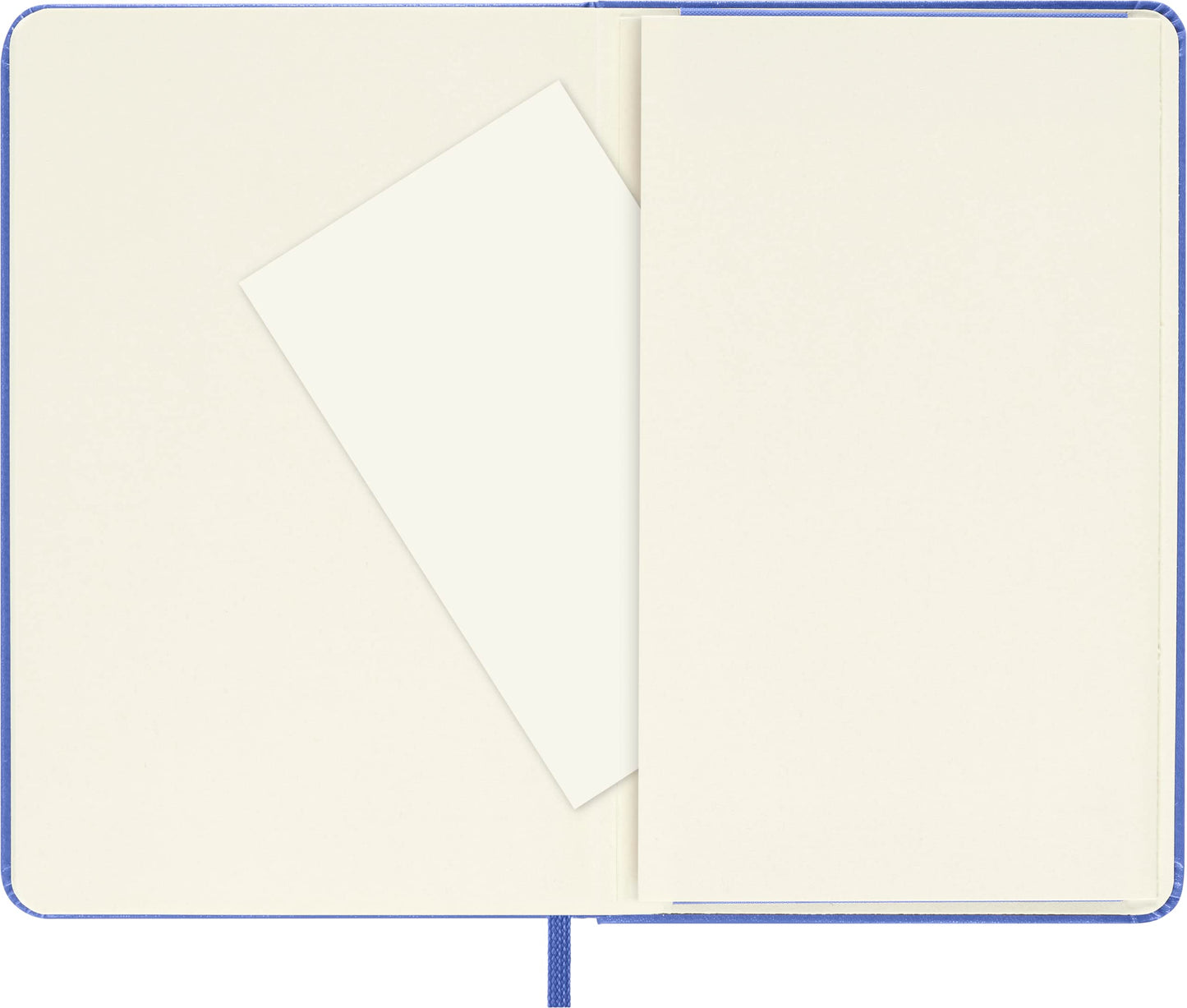 Moleskine Classic Notebook, Pocket, Plain, Hydrangea Blue, Hard Cover (3.5 x 5.5)