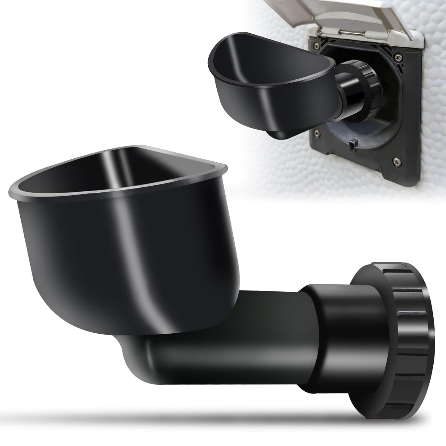 Rv Fresh Water Tank Fill Funnel, Oversized 5-Gallon Funnel for Rv Fresh Water Tank