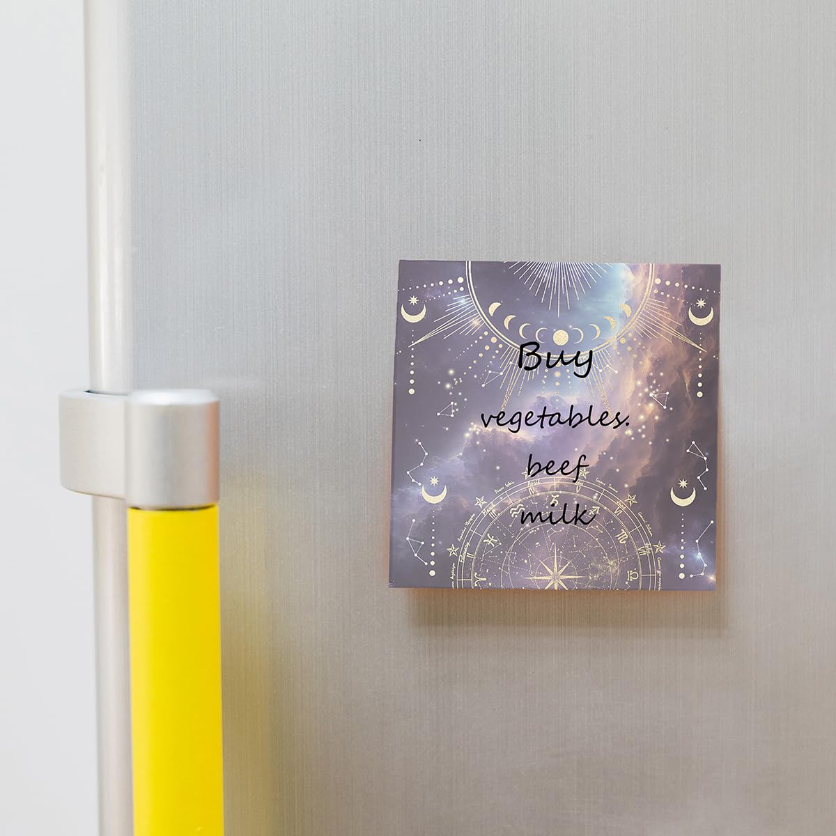Post it Notes 3x3 Cute and Aesthetic Sticky Notes Planner Notepad - 450 Sheets - Desk Accessories for School, Office, and Home - Ideal Gifts for Teachers, Women, and Coworkers (Astrology Fantasy)