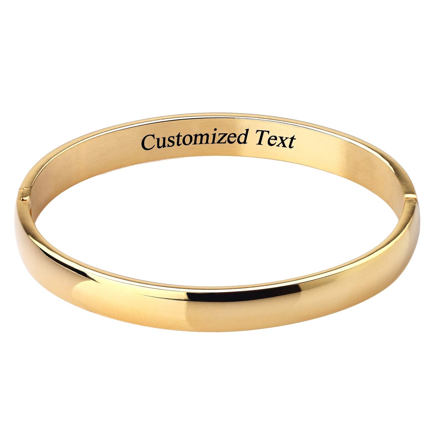 MILAKOO Womens Custom Engraving Bracelets Personalized Bracelet for Couples