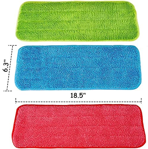 12Pack Microfiber Mop Pads (12 Count)