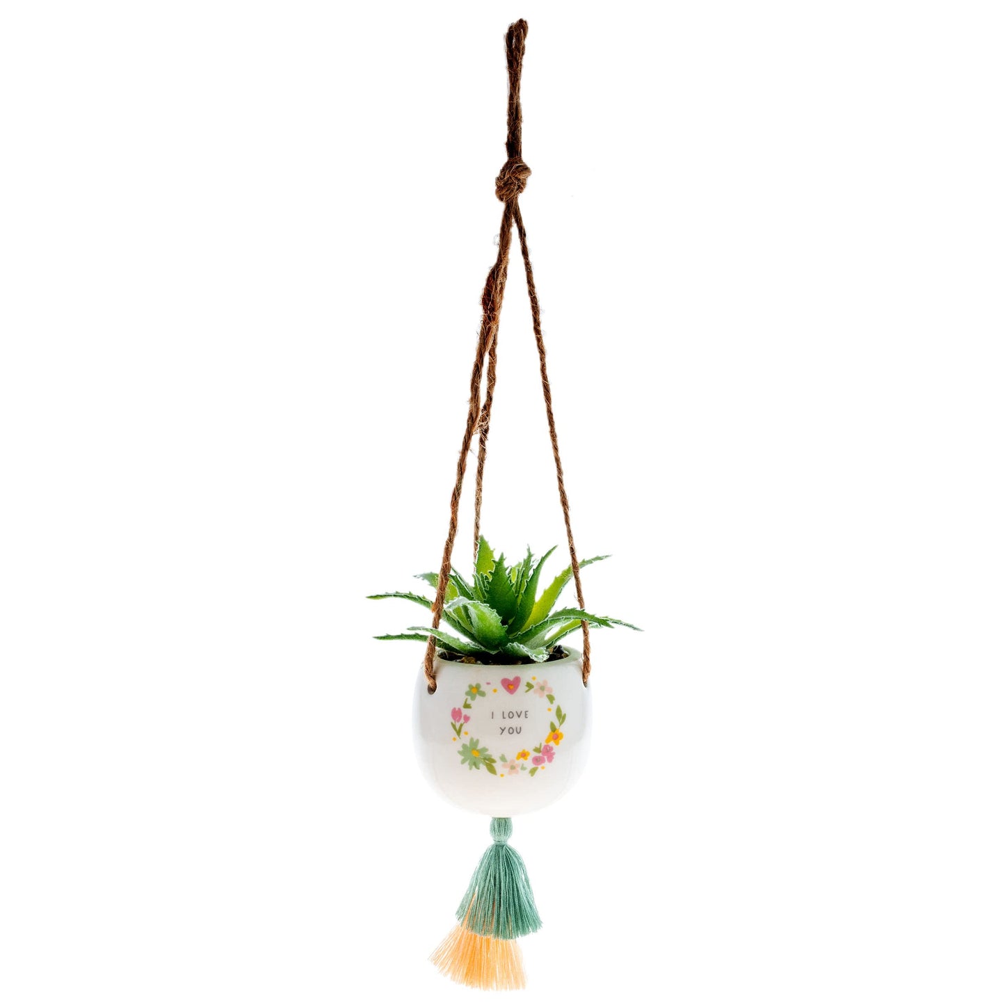 Karma Hanging Succulent Pot Love You