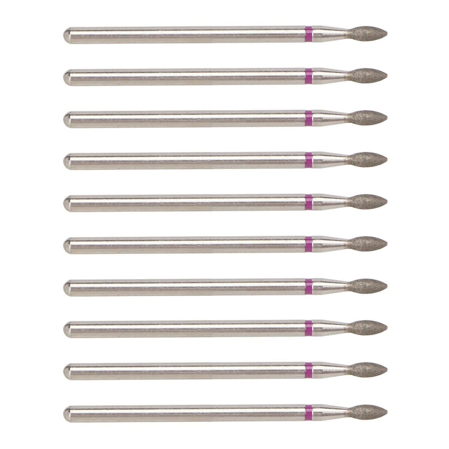 50pcs Nail Art Drill Bits for Acrylic Nails, Electric Nail Drill Bit Set, Sand Rough Surface Cuticle Remover Polishing Bits for Acrylic Gel Manicure, Wholesale Business