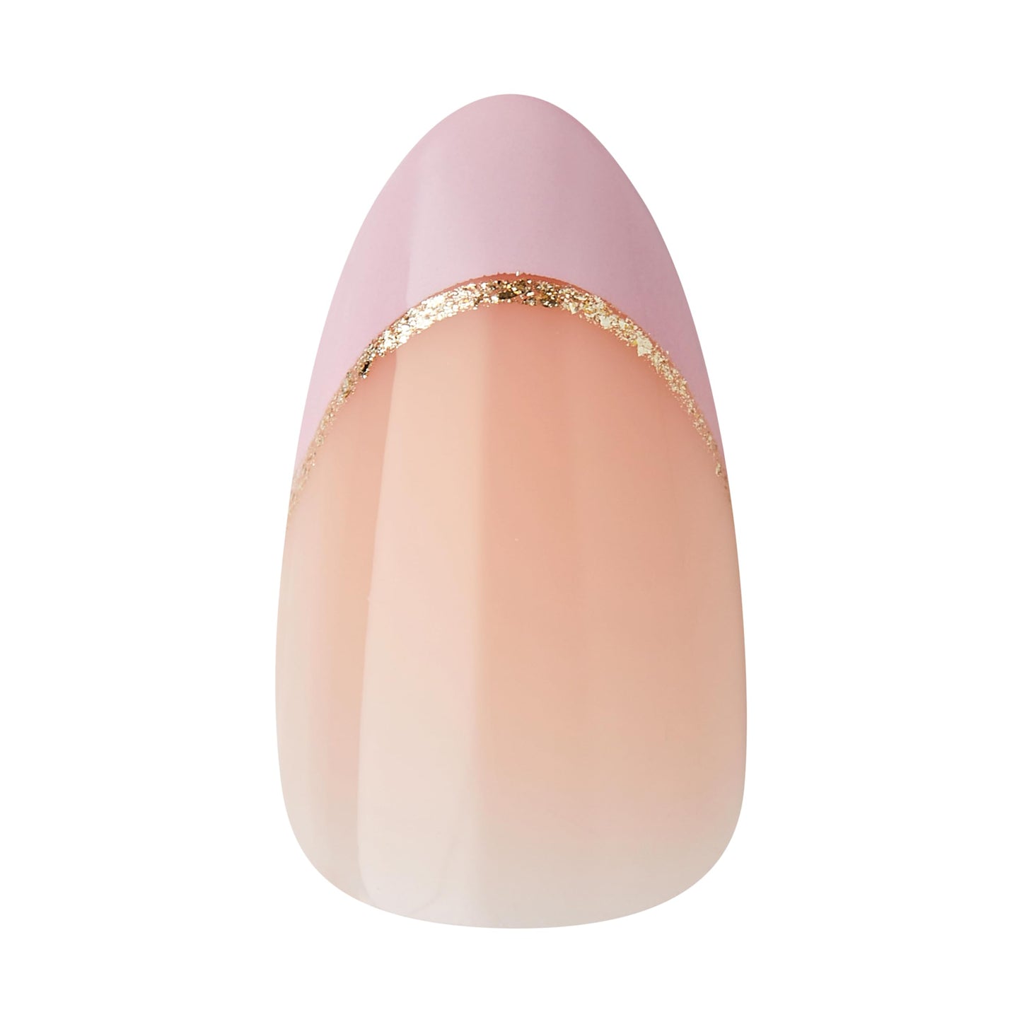 KISS Majestic, Press-On Nails, Nail 2G Glue included, 'Maestro', Light Pink, Medium Size, Almond Shape, Includes 30 Nails, 2 Manicure Stick, 1 Mini File, 2 Prep Pad, 2 Adhesive Tabs, Instruction Sheet