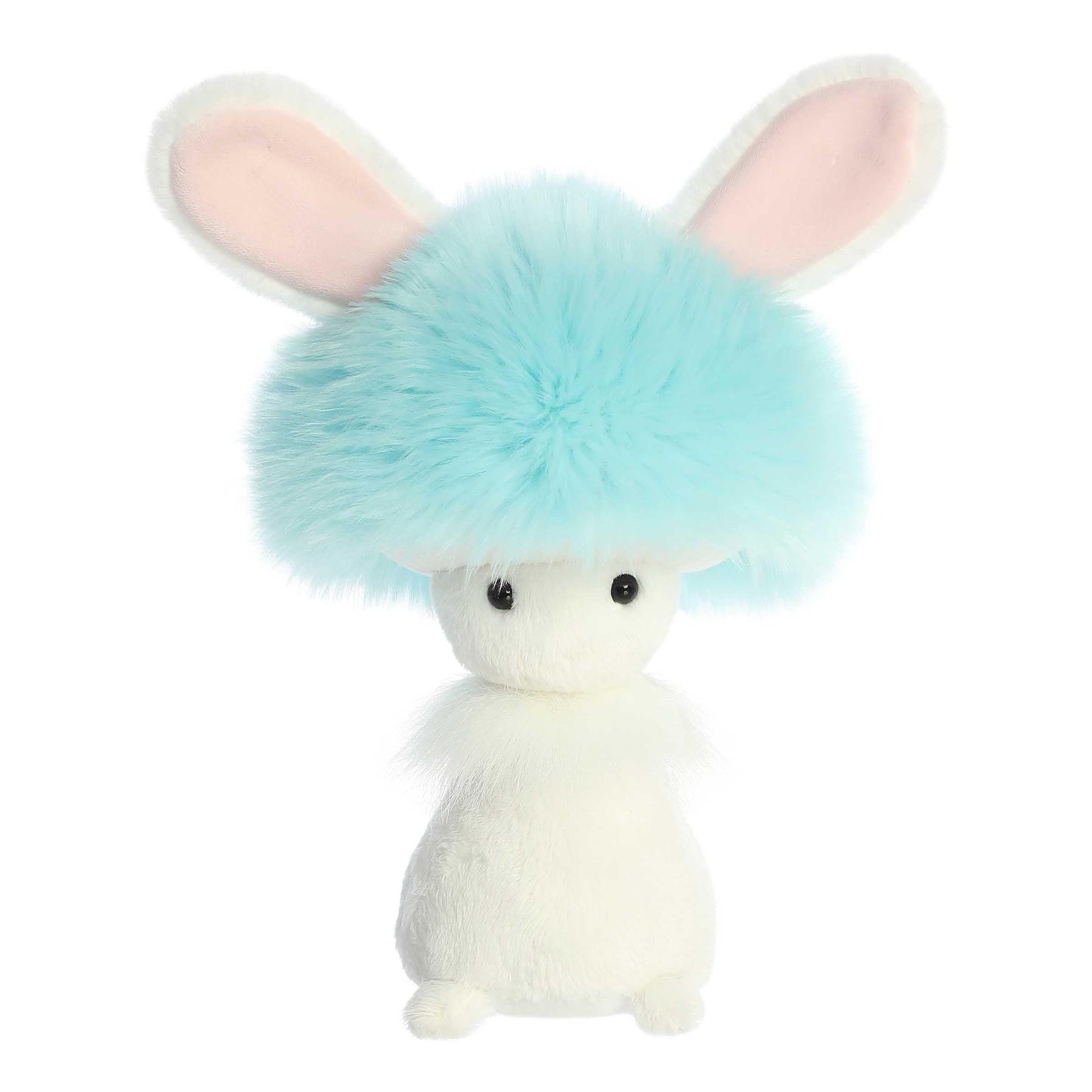 Aurora® Vibrant Spring Fungi Friends™ Stuffed Animal - Decorative Companion - Endless Fun - Blue 8 Inches