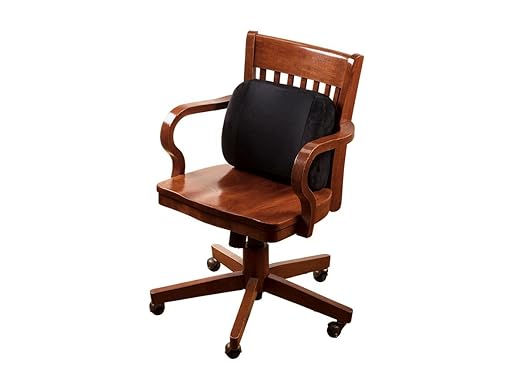 Monoprice Memory Foam Ergonomic Back Rest Cushion, Works Well with Office Chairs, Passenger Car Seats, Plane Seats, Etc. - Workstream Collection