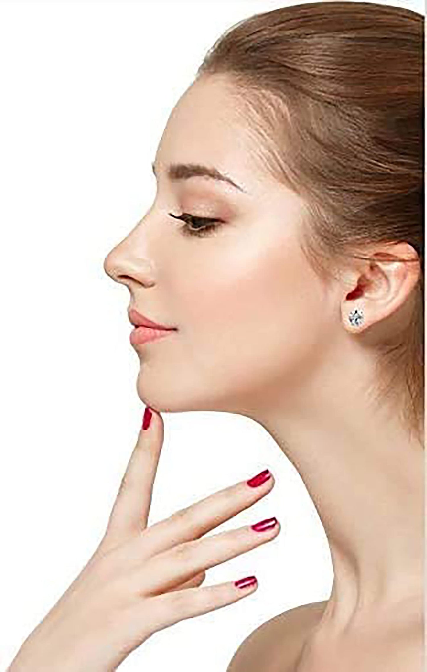 YZstyle 2 Pairs Stainless Steel Magnetic Stud Earrings for Men Women Non-piercing CZ Clip on CZ Earrings Hypoallergenic(Black + Silver)6MM-8MM (8MMBlack + Silver)