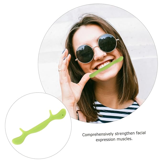 PartyKindom Mouth Exerciser for Use Facial Exerciser Lips Speech Stutter Straighteners