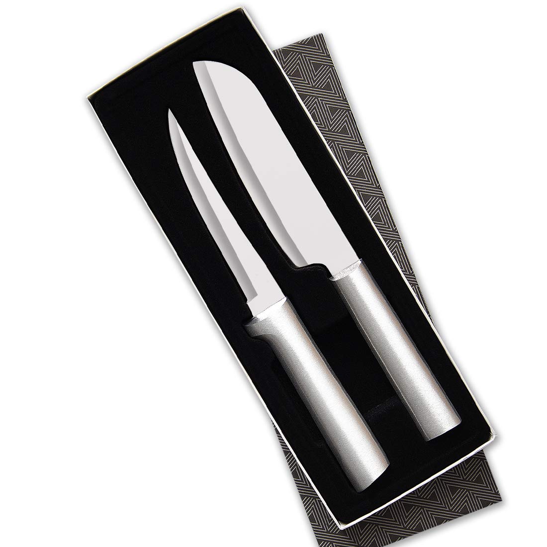 Rada Cutlery Cook’s Select Knife Gift Set (S53), 2-Piece Knife Set, Stainless Steel Blade, Silver Handle