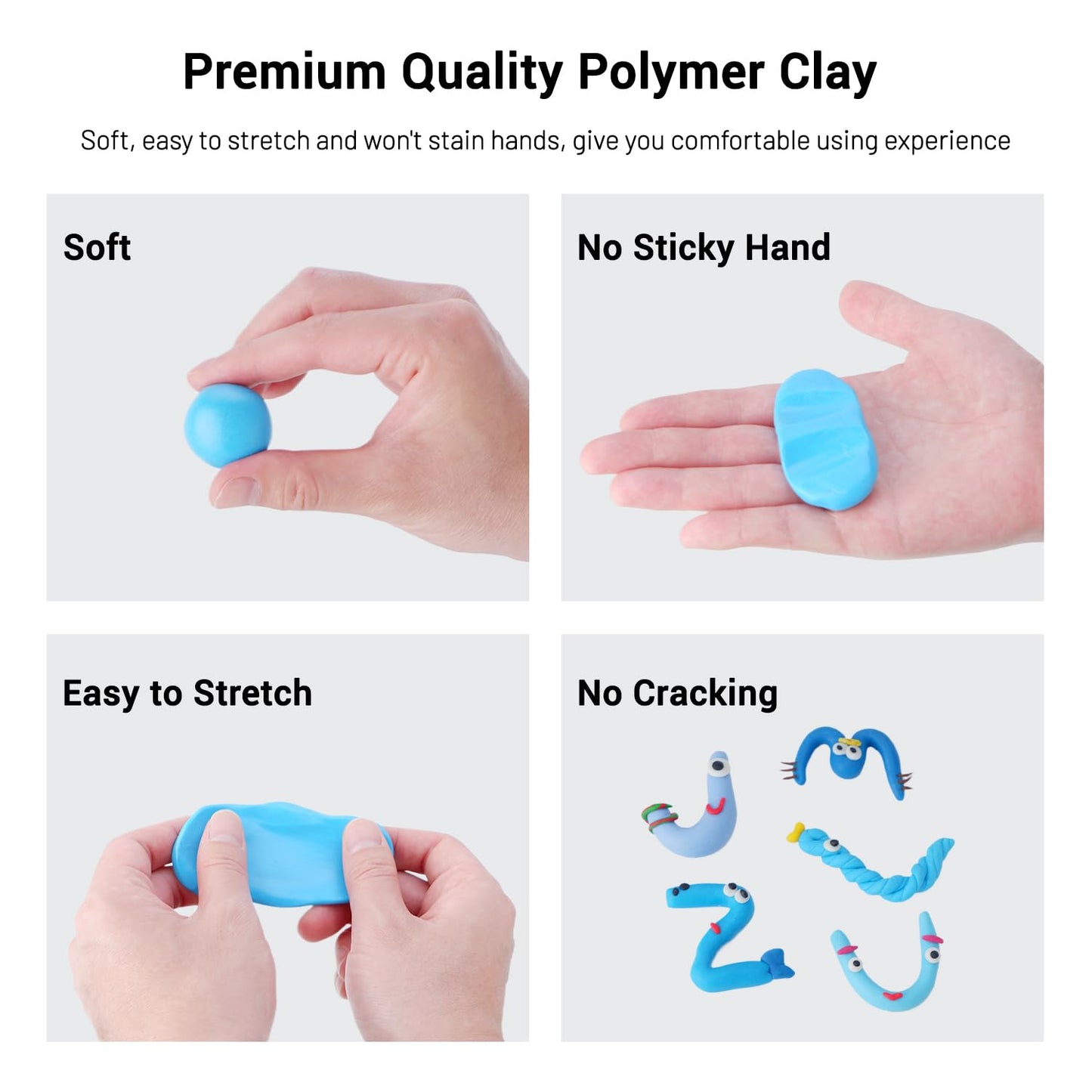 Artme Polymer Clay, 116 Colors Oven Bake Modeling Clay Starter Kits for Kids, Creative Polymer Clay Kit with Sculpting Tools and Jewelry Accessories, Non-Toxic, Ideal DIY Gifts for Adults and Teens