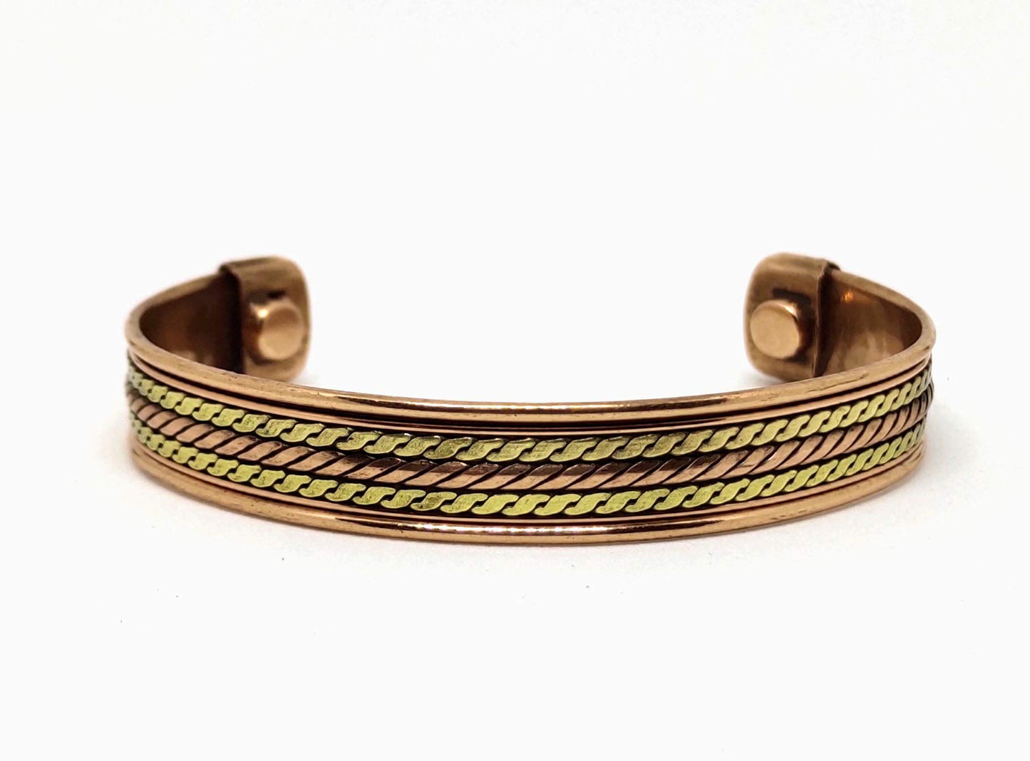 Sawcart Set Of 4 Copper Bracelet Pure Copper Therapy Effective & Natural Relief Cuff for Men's & Women's