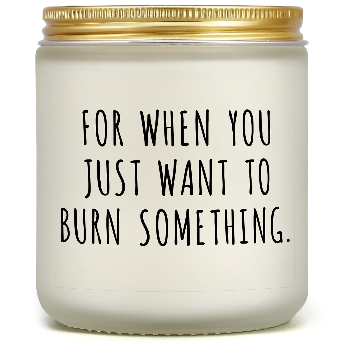 Relaxation Gifts for Women Men, Funny Calm Down Gifts for Friend Coworker Boss Mom Sister Work Bestie, Relaxing Gift for Birthday Christmas Retirement Graduation, Calming Lavender Scented Candle