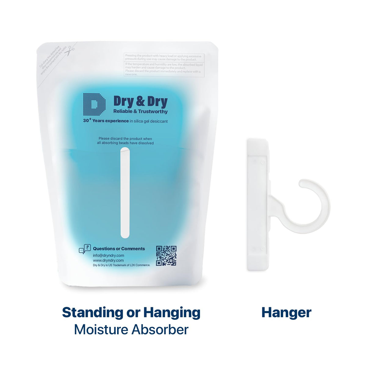 3 Packs Hybrid Moisture Absorbers & Musty Odor Eliminator Dehumidifier to Control Excess Moisture for Basements