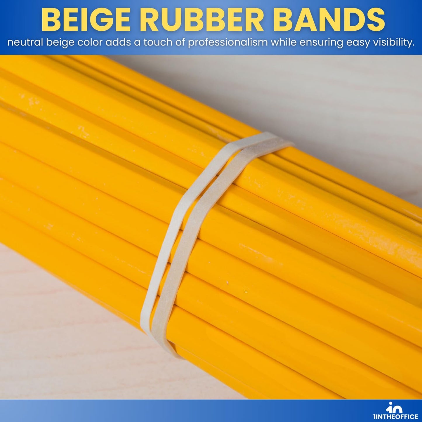 1InTheOffice Rubber Bands #33, 1 lb. Bag, 640/Pack